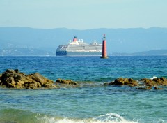 Wallpapers Boats paquebot en corse