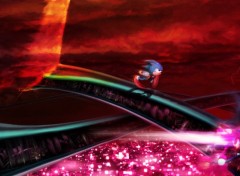 Wallpapers Video Games Sonic - Stardust Speedway