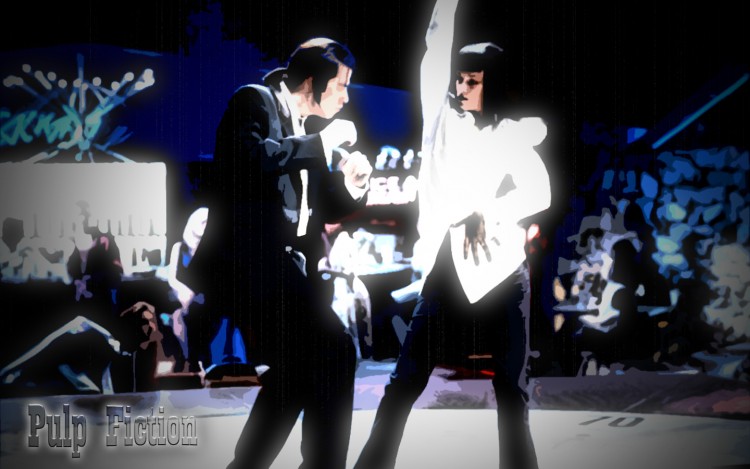 Fonds d'cran Cinma Pulp Fiction Dancing Fiction