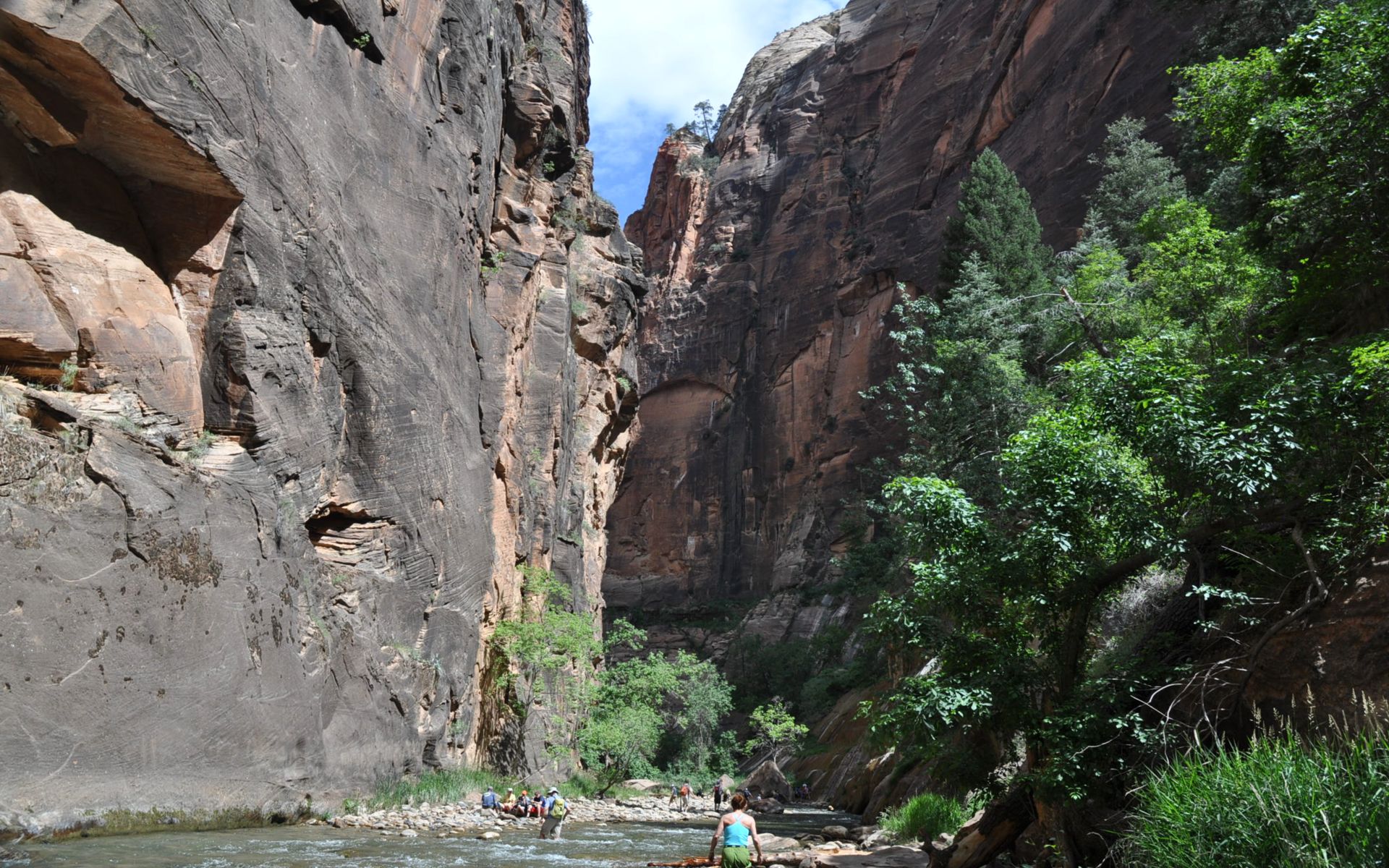 Fonds d'cran Nature Canyons The Narrows