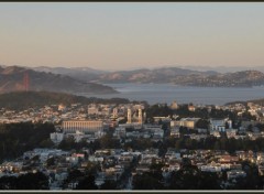 Fonds d'cran Voyages : Amrique du nord Fin de journe  San-Francisco (Californie)