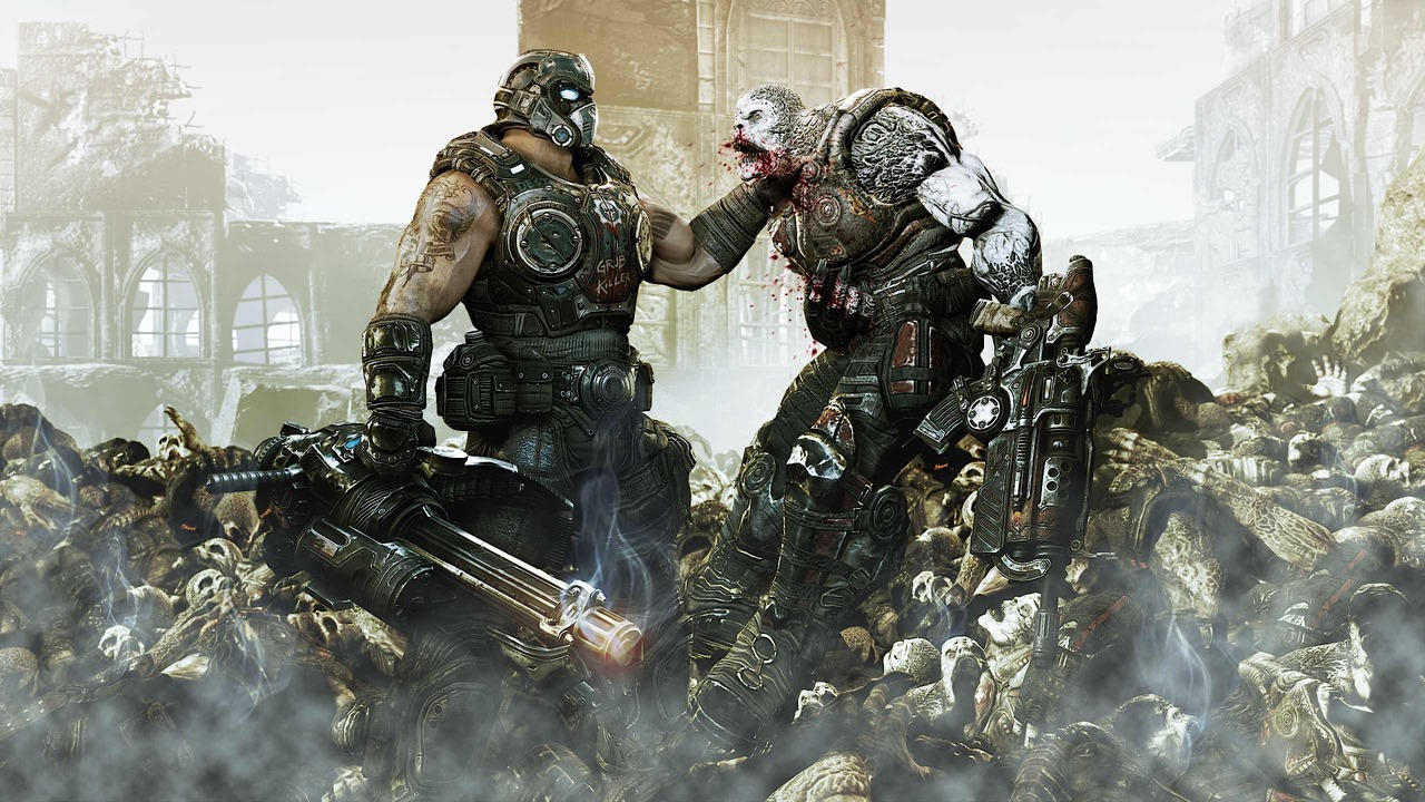 Fonds d'cran Jeux Vido Gears of War 2 gears of war 3