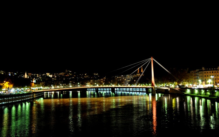 Wallpapers Trips : Europ France > Rhne-Alpes Lyon By Night