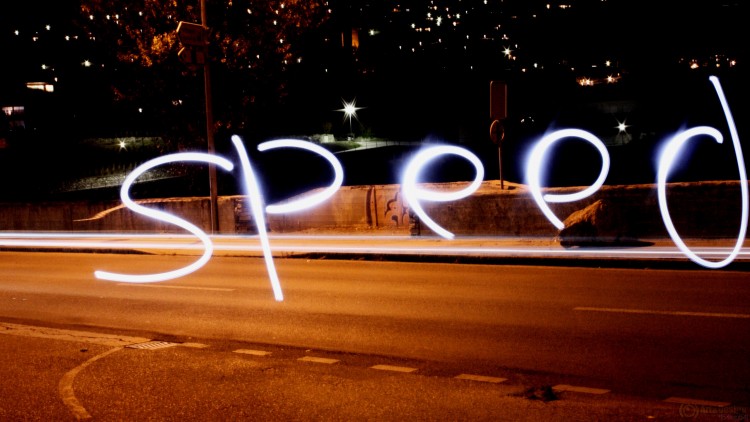 Fonds d'cran Art - Numrique Light Painting Speed