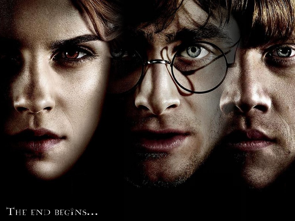 Wallpapers Movies Harry Potter and the Deathly Hallows Trio : Hermione, Harry et Ron.