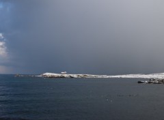 Fonds d'cran Nature Mer et neige