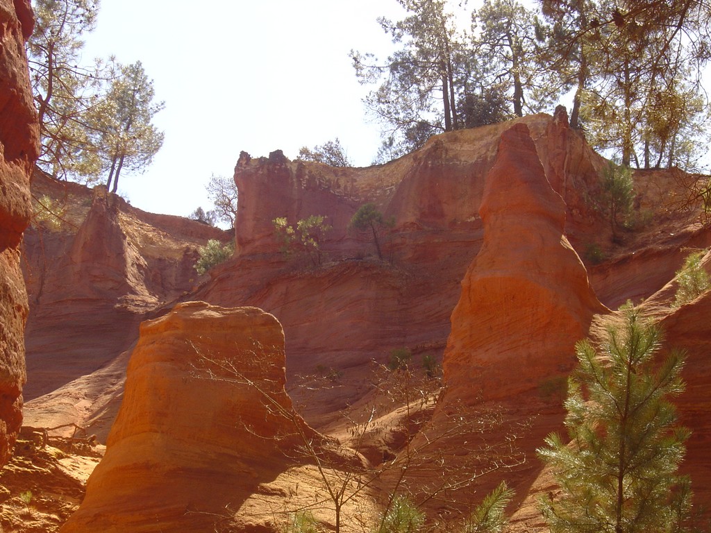 Wallpapers Nature Cliffs roussillon