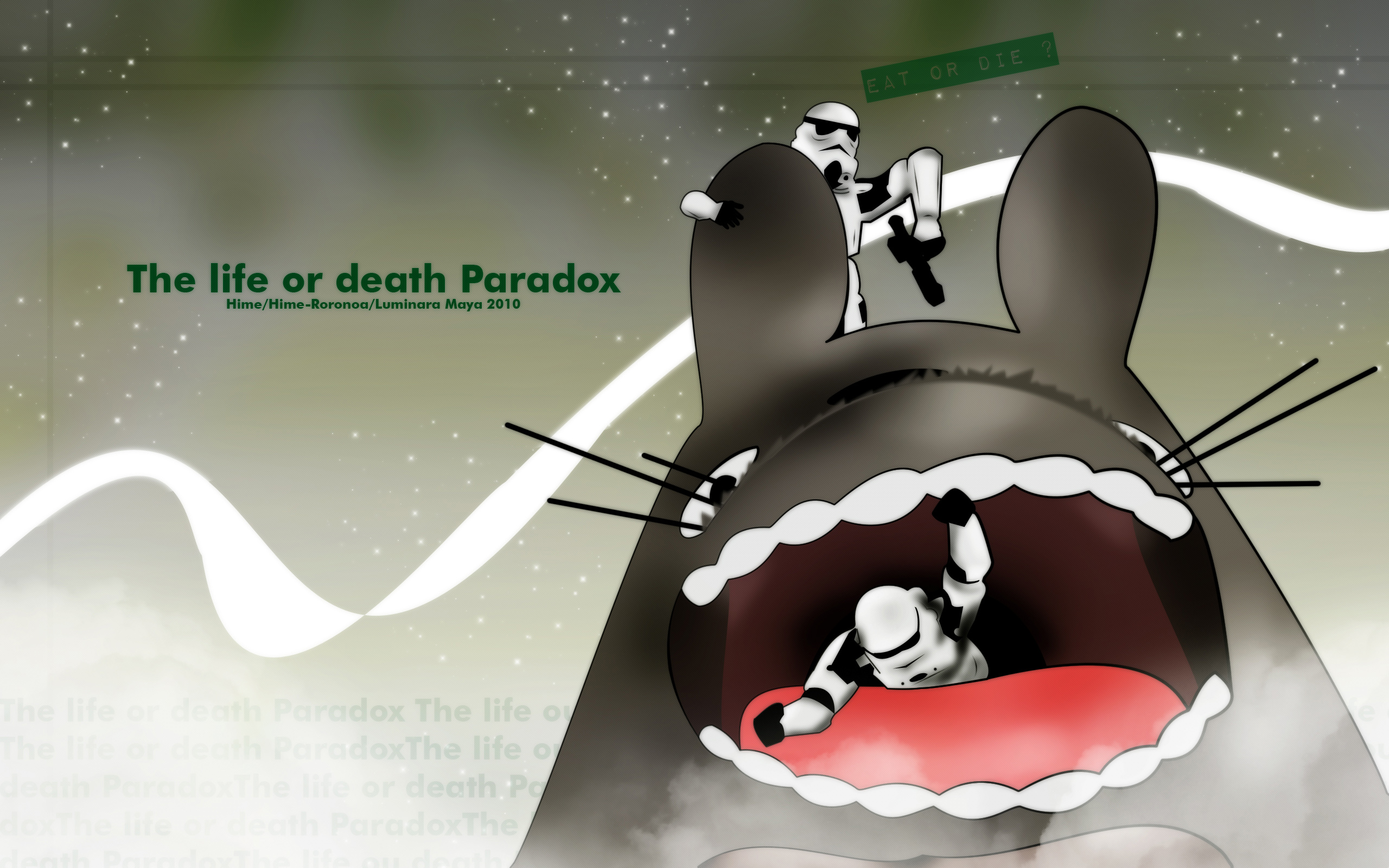 Wallpapers Cartoons My Neighbor Totoro the life or death paradox