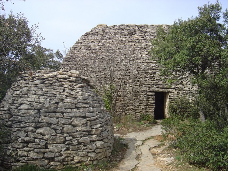 Fonds d'cran Constructions et architecture Ruines - Vestiges bories de gordes