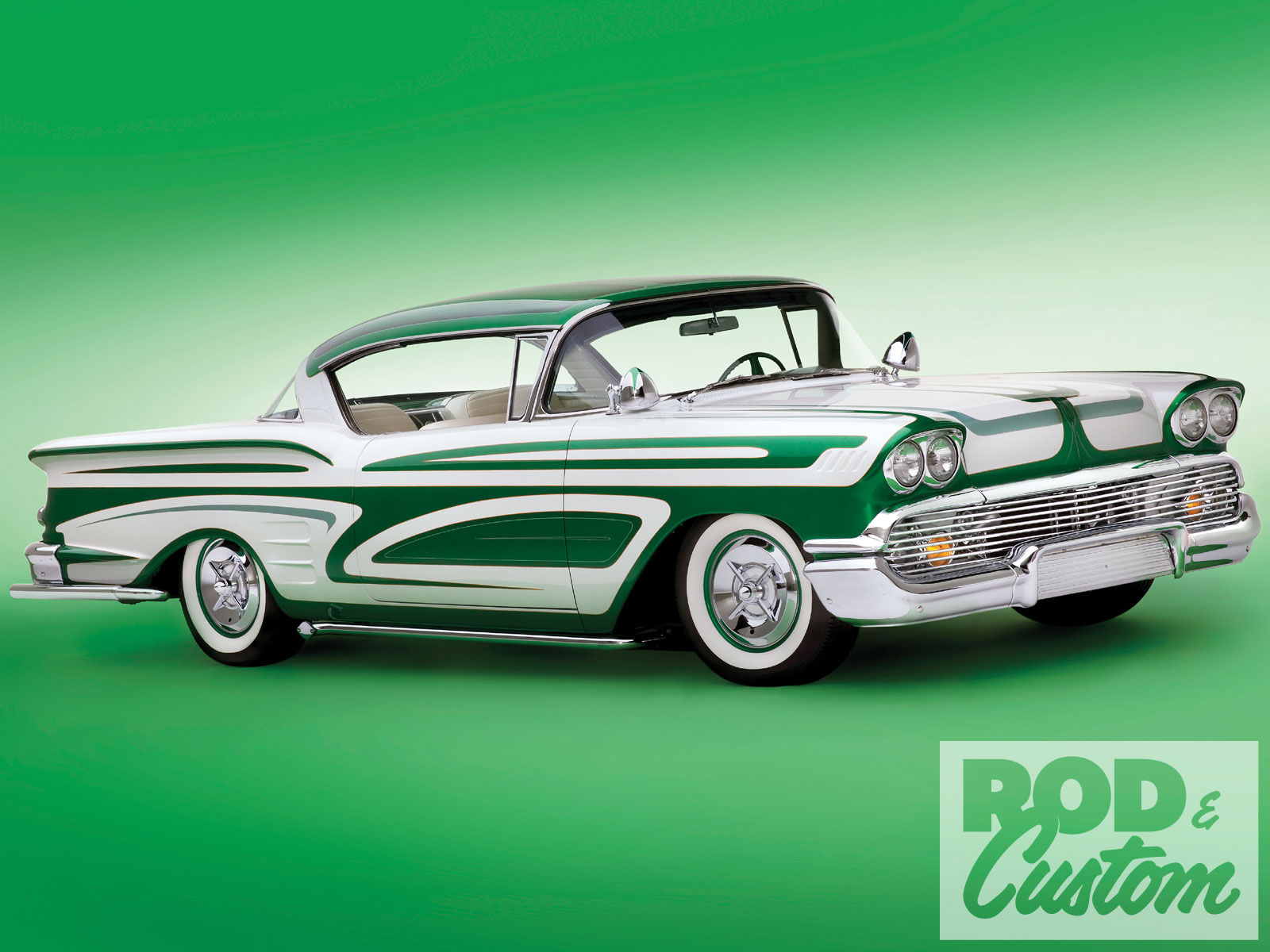 Wallpapers Cars Hot Rods chevrolet impala (1958)