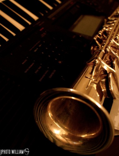 Fonds d'cran Musique Instruments - Divers saxo-piano