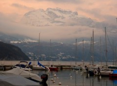 Fonds d'cran Voyages : Europe Annecy en hiver