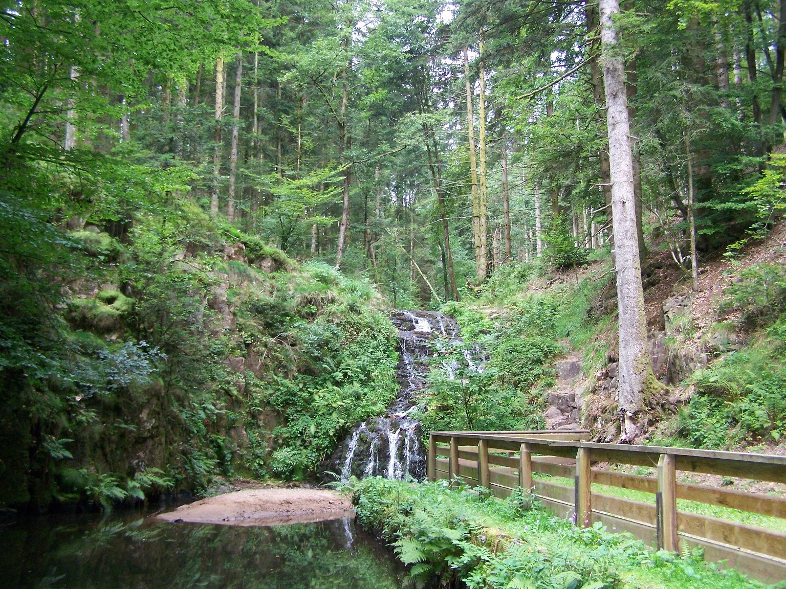 Wallpapers Nature Waterfalls Cascade de Faymont