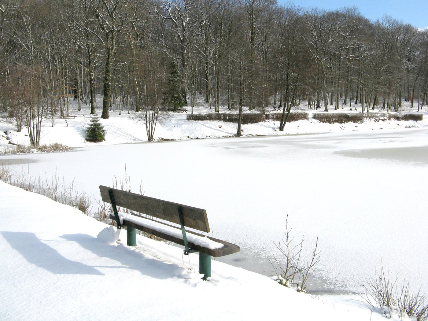 Fonds d'cran Nature Lacs - Etangs Lac enneig