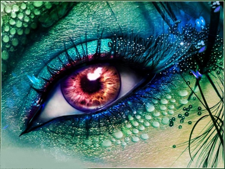 Wallpapers Digital Art Body Art Eyes