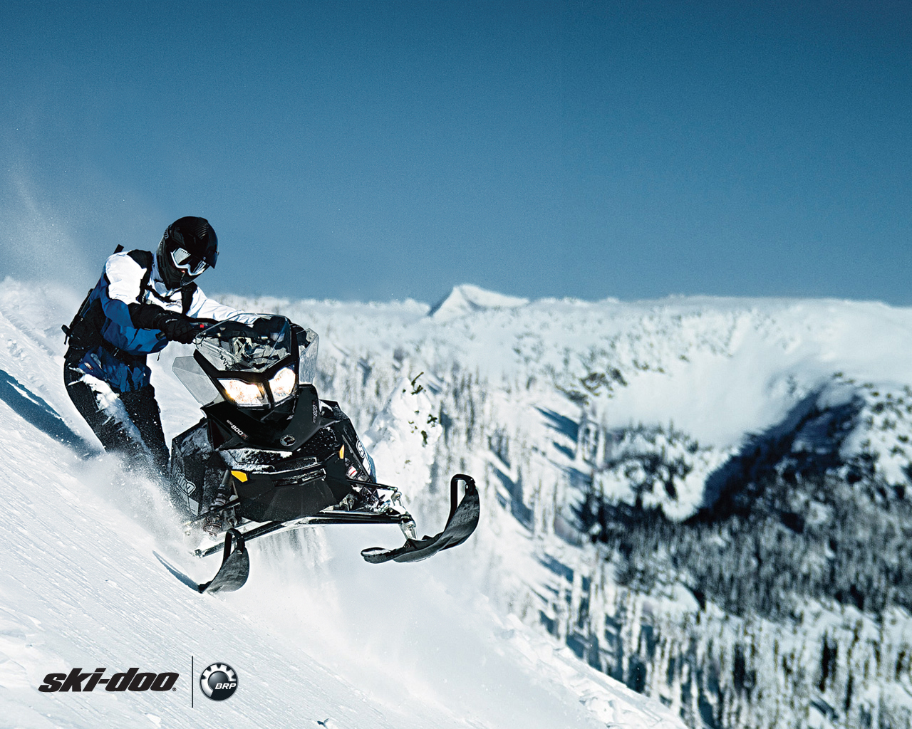 Fonds d'cran Motos Motoneige Ski-Doo Summit 2011