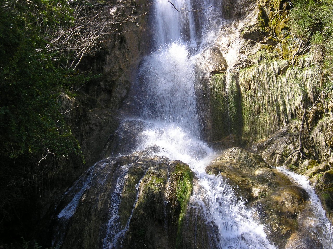 Wallpapers Nature Waterfalls Cascade de Douvres - Valle de la Bienne