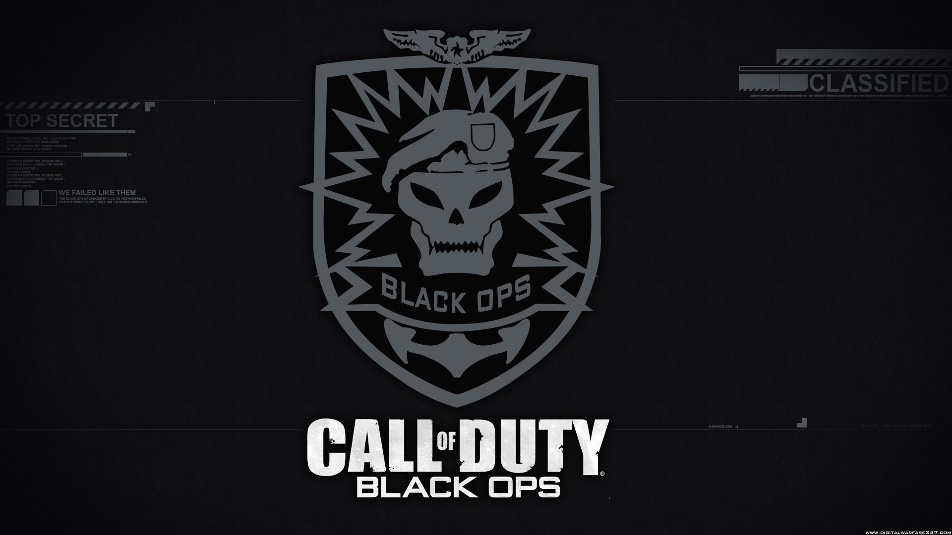 Wallpapers Video Games Call Of Duty Black Ops Black Ops OS