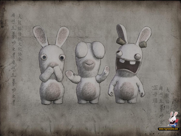 Wallpapers Video Games Rayman Raving Rabbids TV Party Wallpaper N273389