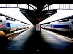 Wallpapers Various transports Trains Jumeaux