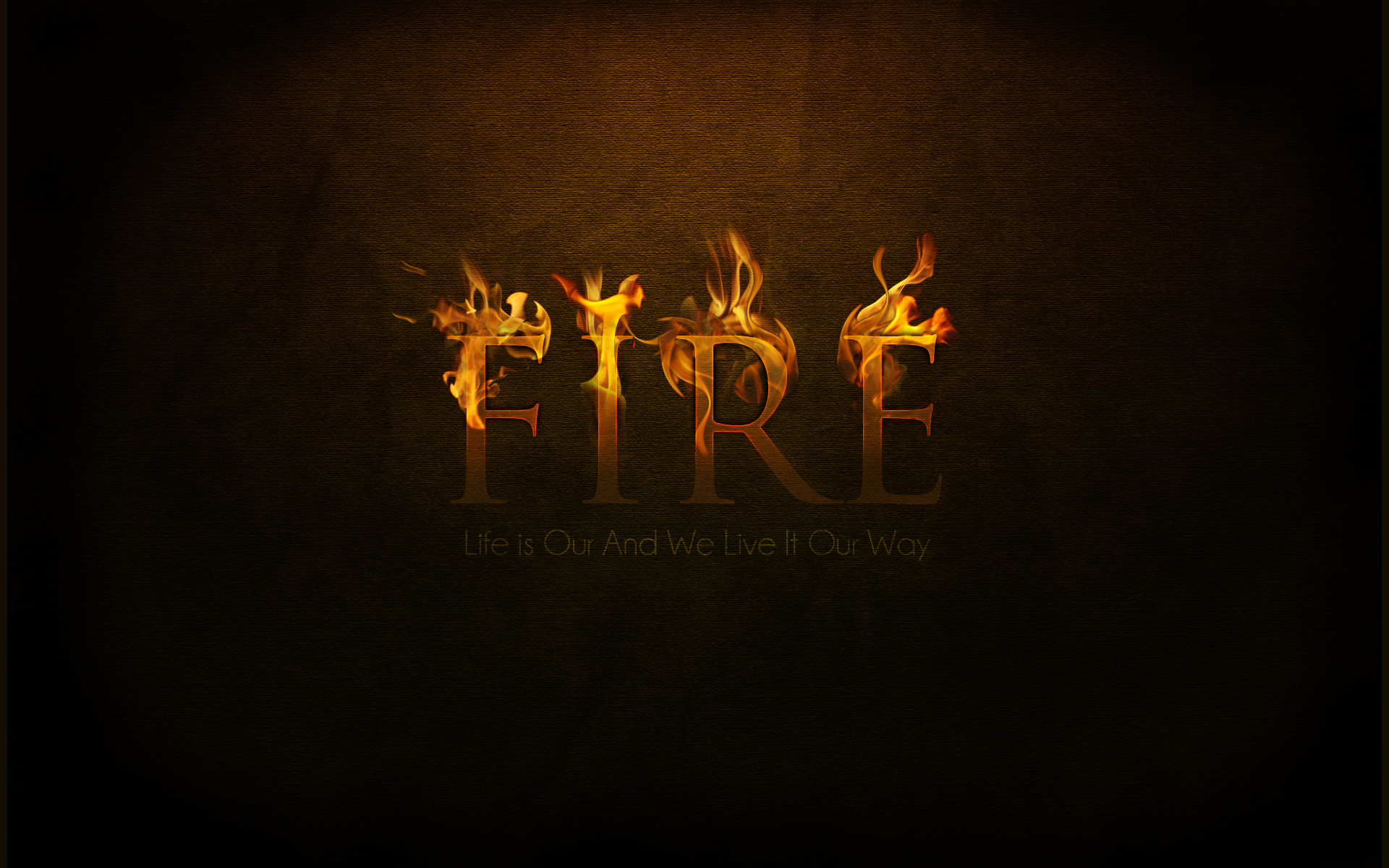 Wallpapers Digital Art Elements : air, water, fire, earth Fire