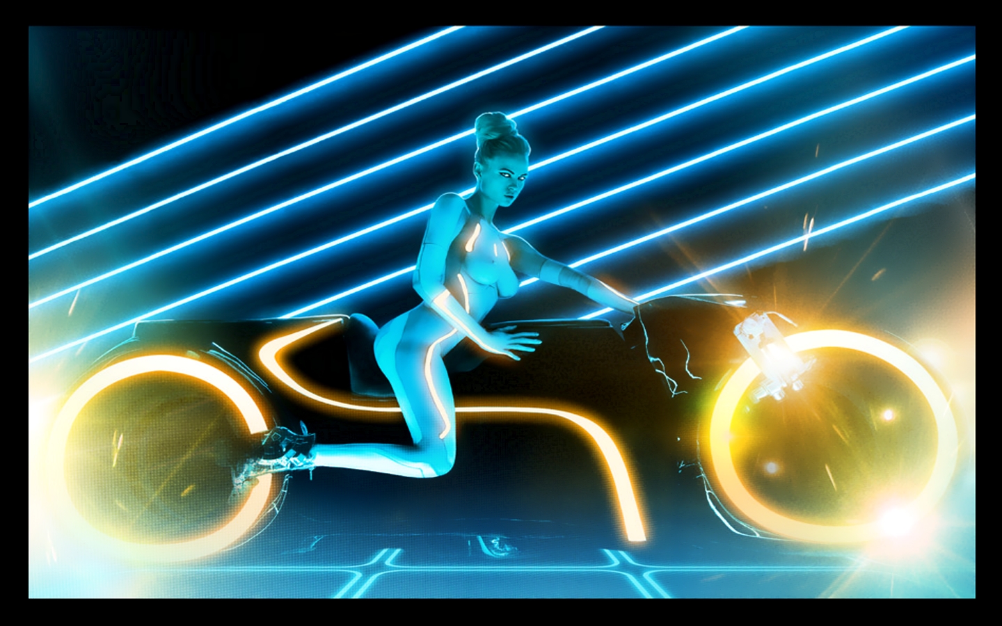 Fonds d'cran Cinma Tron Legacy Tron sexy