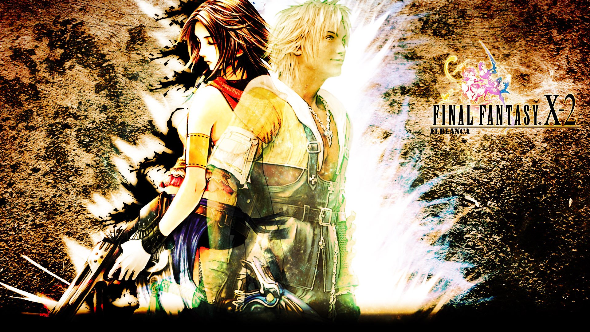 Fonds d'cran Jeux Vido Final Fantasy X-2 Yuna's memories