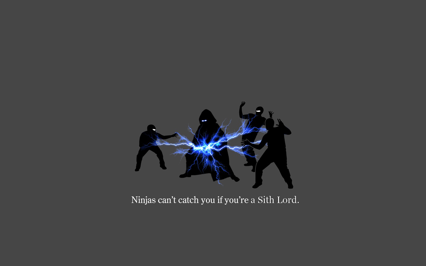 Wallpapers Humor Parodies Ninjas can't catch you