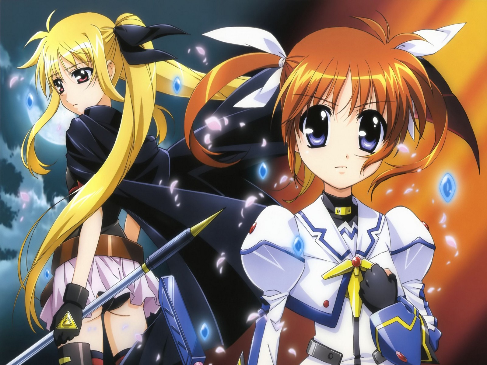 Fonds d'cran Manga Mahou Shoujo Lyrical Nanoha 