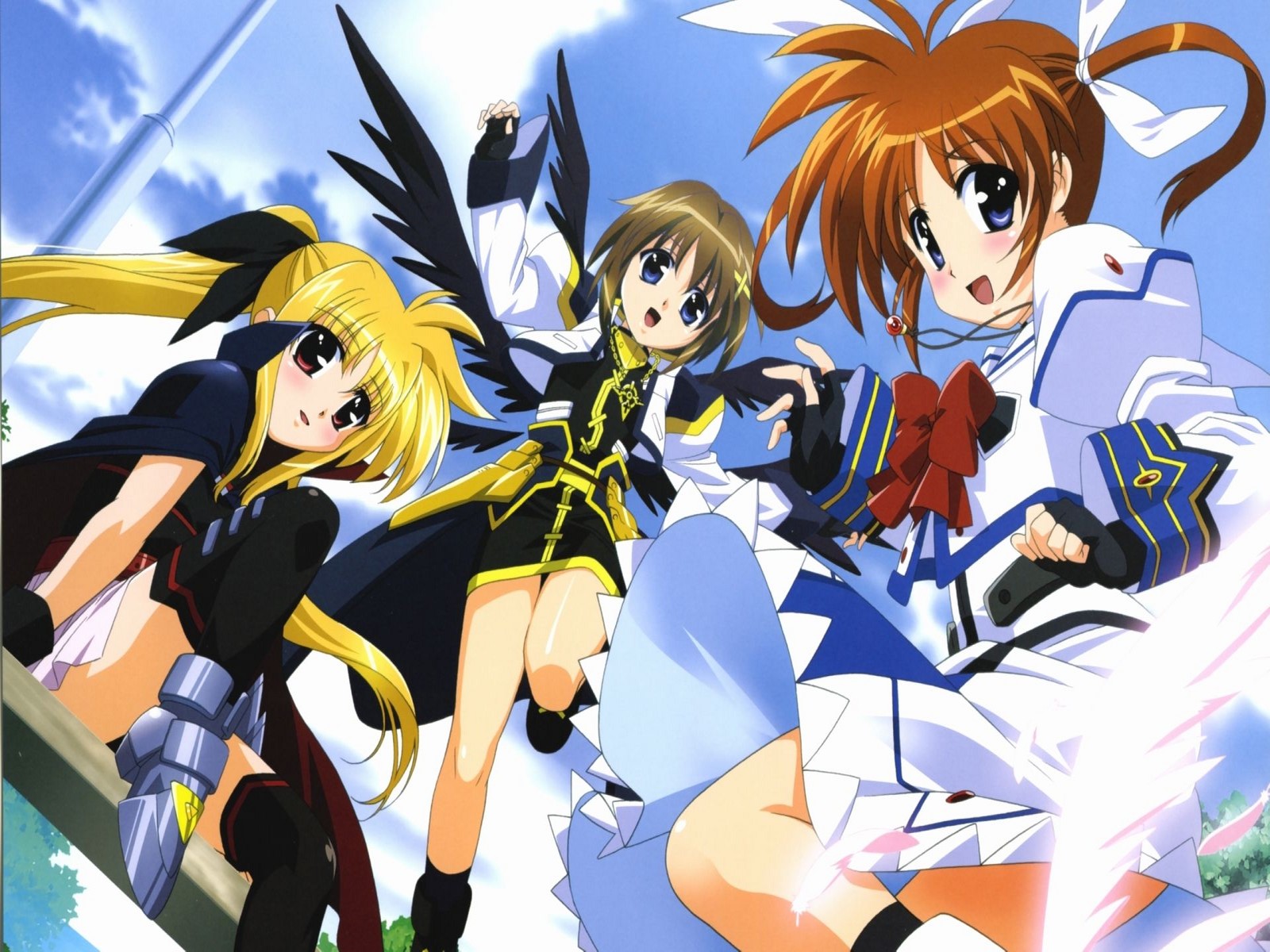 Wallpapers Manga Mahou Shoujo Lyrical Nanoha 