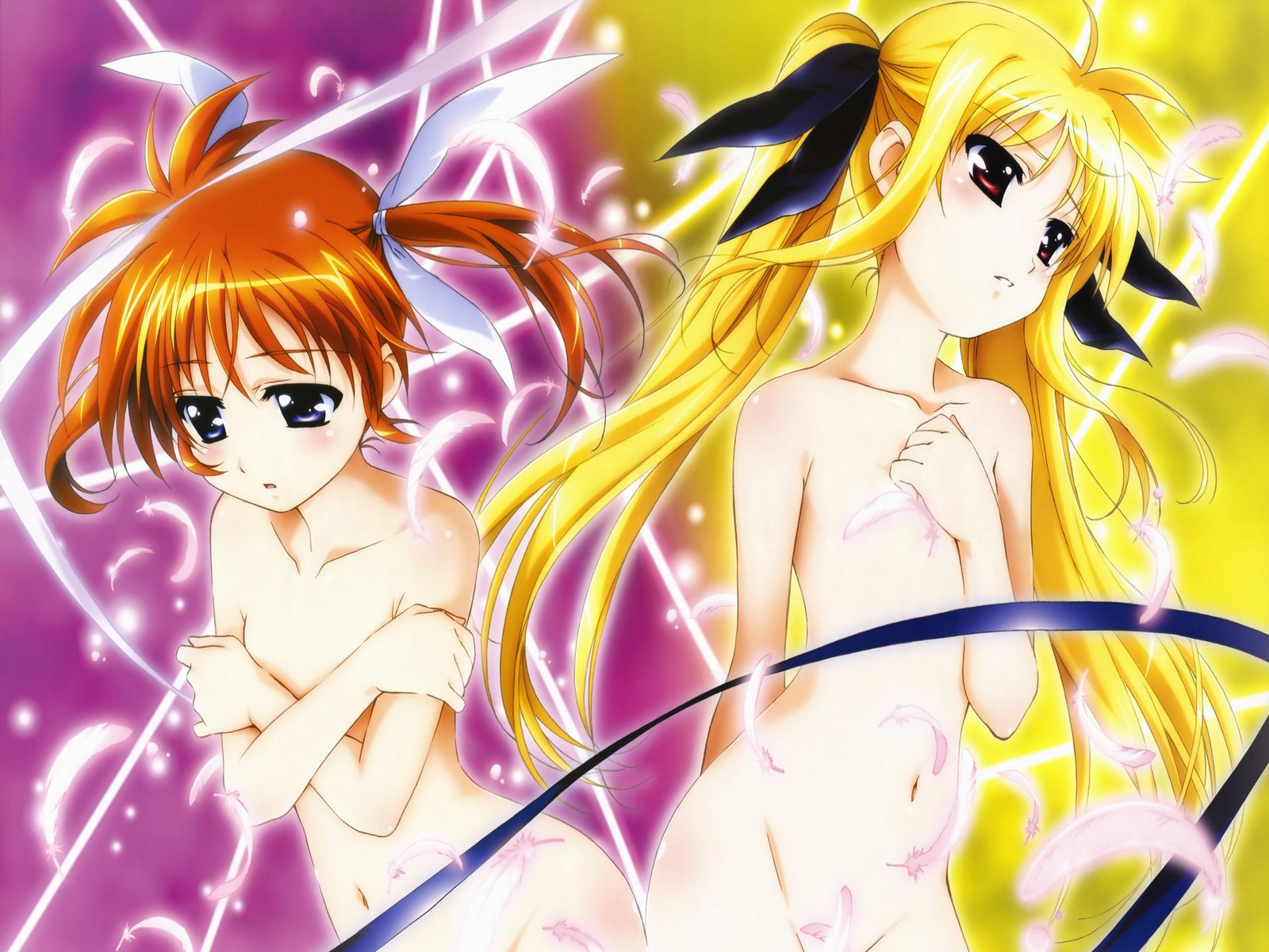 Fonds d'cran Manga Mahou Shoujo Lyrical Nanoha 