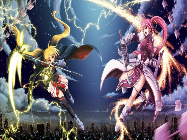 Fonds d'cran Manga Mahou Shoujo Lyrical Nanoha Wallpaper N273749