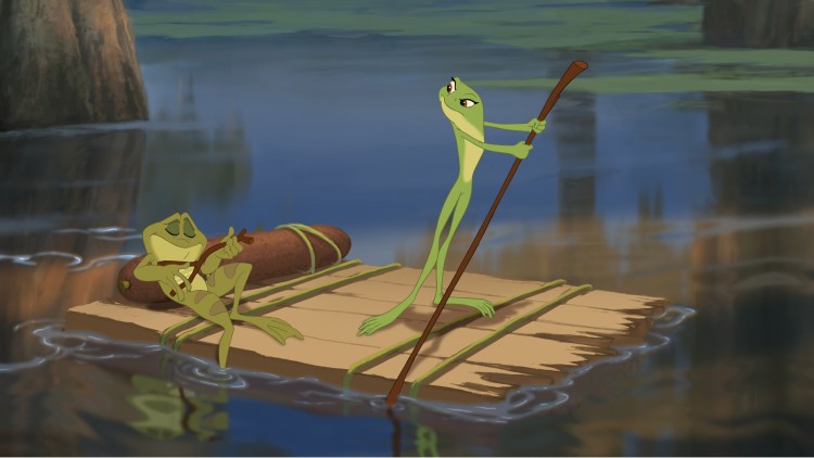 Wallpapers Cartoons The Princess and the Frog La Princesse et la Grenouille