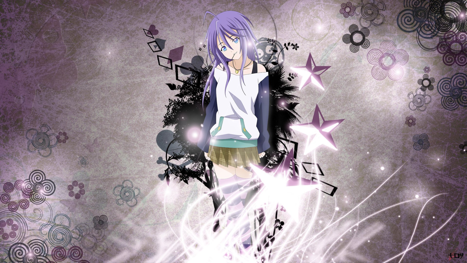 Wallpapers Manga Rosario + Vampire Mizore