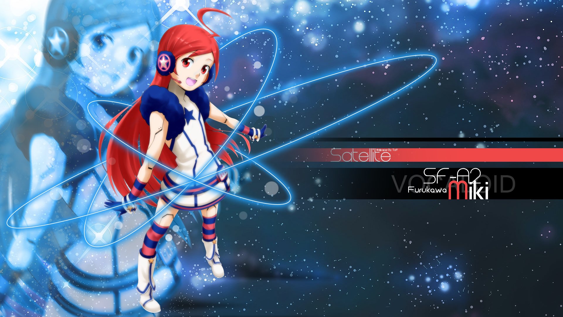 Fonds d'cran Manga Vocalods SF-A2 Miki Satellite