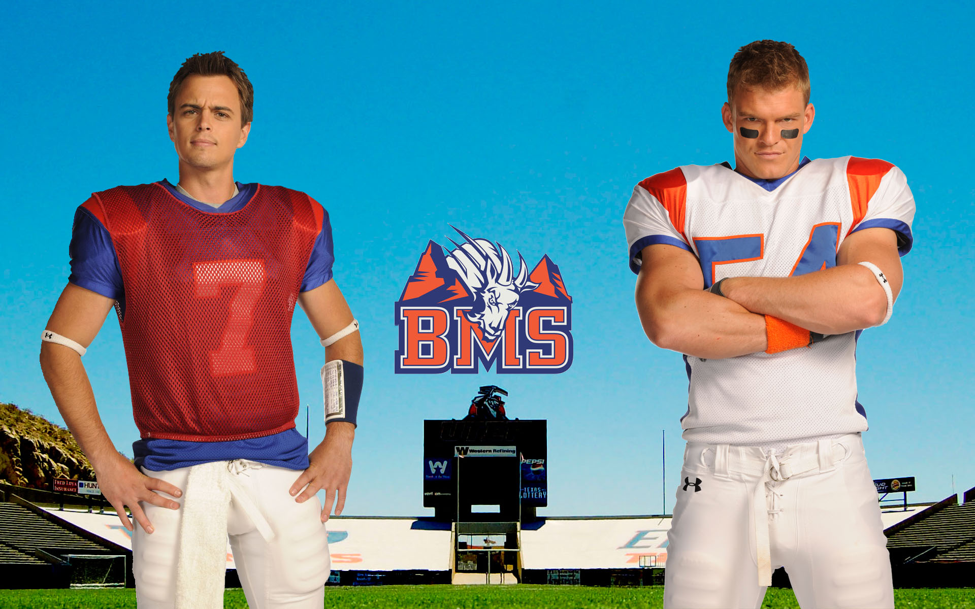 Fonds d'cran Sries TV Blue Mountain State BMS