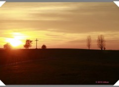 Fonds d'cran Nature Coucher de Soleil