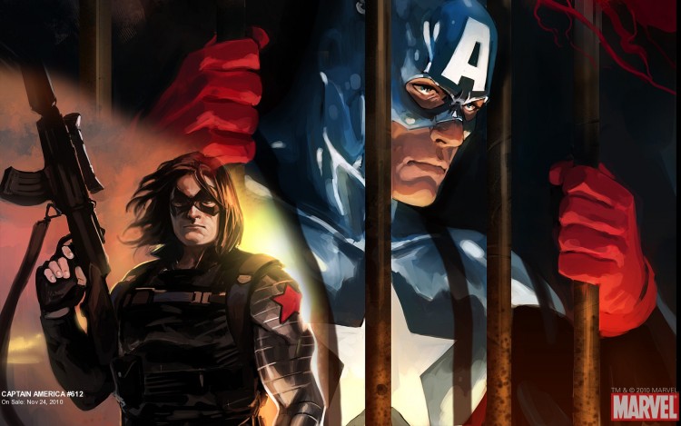 Fonds d'cran Comics et BDs Captain America captain america - bucky