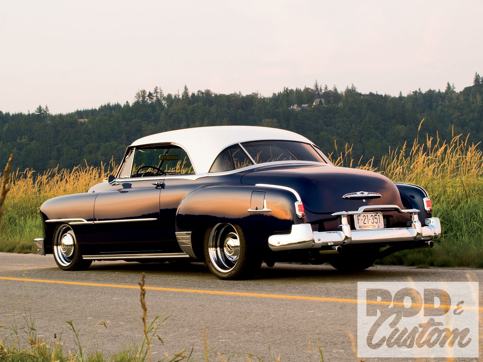 Wallpapers Cars Hot Rods chevrolet bel air (1951)