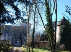 Fonds d'cran Constructions et architecture chateau de Grzieux le Fromental ,Loire 42