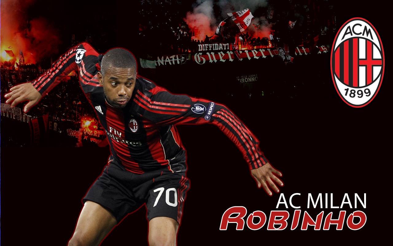 Wallpapers Sports - Leisures Milan AC robinho