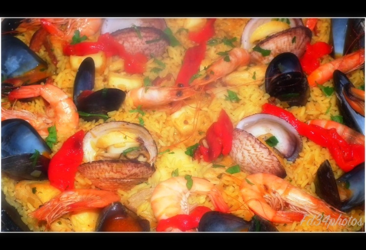 Fonds d'cran Objets Nourriture Paella