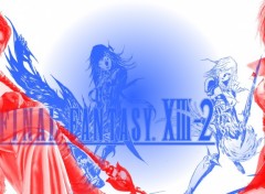 Fonds d'cran Jeux Vido final fantasy XIII-2 logo