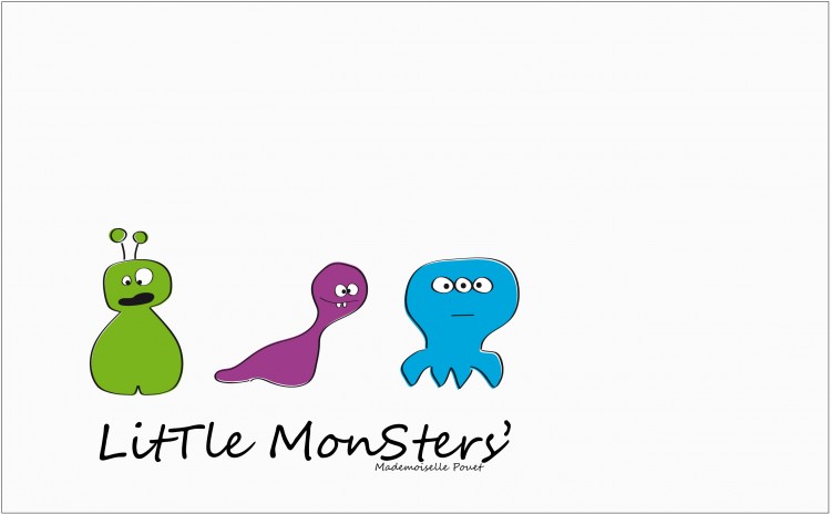 Fonds d'cran Art - Numrique Monstres little monsters