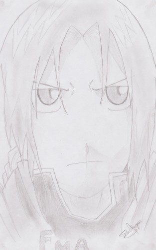 Wallpapers Art - Pencil Manga - Full Metal Alchemist Full Metal Alchemist-Edward Elric