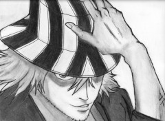 Wallpapers Art - Pencil kisuke urahara