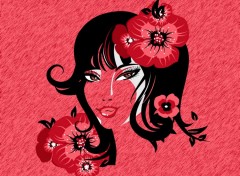 Wallpapers Digital Art femme