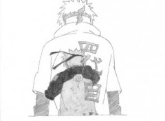 Wallpapers Art - Pencil Naruto - Yondaime