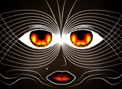 Wallpapers Digital Art Femme masque