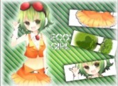 Fonds d'cran Manga Eco' Girl